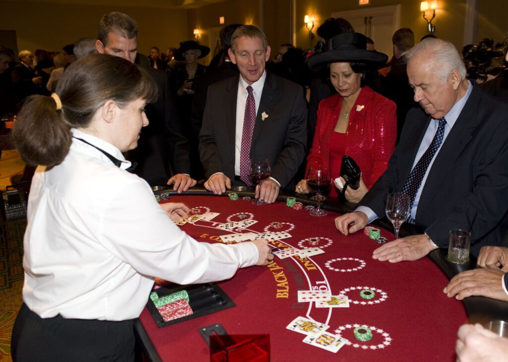 Blackjack Dealer - Casino Party Experts